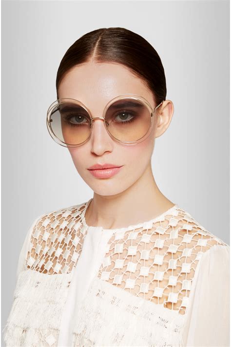 Shop for Chloé Carlina sunglasses and more 